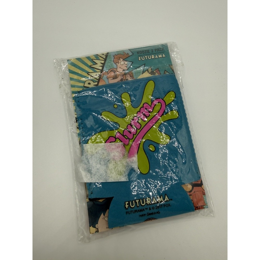 Futurama Slurm Koozie 2-Pack Set from Loot Crate Official Adult Swim Merchandise - Picture 2 of 2
